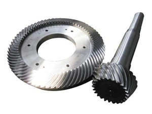 Hot selling CNC machining parts spiral bevel gear