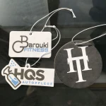 Hot selling custom both side logo paper car air freshener /home perfume/scent/fragrance