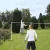 Import Hot selling easy assembled badminton net set with METAL poles for outdoor training from China