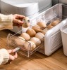 Hot Selling High Quality Refrigerator Food Storage Stackable Egg Fresh-keeping Plastic Storage Box
