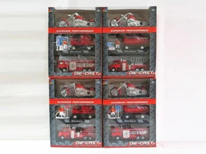 Hot Selling Kid Toy Alloy Pull Back Toy Fire engine And Motorcycle ,Wholesale From China Car Toy Model Car