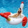 Hot selling large round pool floats large pool rafts large inflatable water floats private label