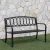 Import Hot selling modern style solid metal steel outdoor garden park bench chair from China