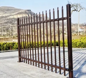 Hot Selling Villa Easily Assembled Wrought Iron Fence Garden Aluminum Fence