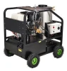 Hot Water High Pressure Washer 13Hp 3600PSI Four Wheels Honda Engine AR pump Hot Water Washer Cleaning Equipment LB-GH13