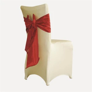Hotel Style Event White Spandex Wedding Banquet Chair Covers