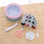 Hotsale Customized Designed Portable Multifunctional Travel Sewing Kits Box Hussif