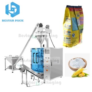 How to make 1kg Potato And Amylum Powder pouch by Bestar Servo Motor Filling Packing Machinery