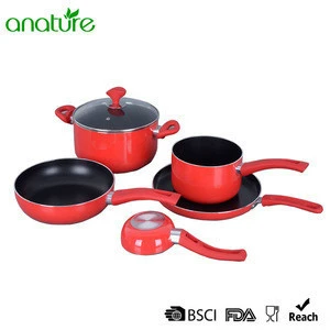 HQ-1052 Good Quality Camping Induction Bottom Handle Riveted Non-stick Aluminum Wok Kitchen Cookware Wok From China