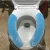 Import [HU YANG PLASTIC]Warm/Soft/Safety/Health Flannel Toilet Seat Cover Toilet Little Helper(Two Piece) from China