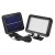 Import Human Body Induction Solar Split Wall Lamp Waterproof Outdoor LED Garden Light Solar from China