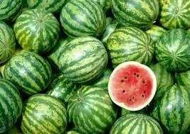 Hybrid Green Fresh Watermelon, Fresh Sweet Melons