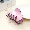 In Stock Wholesale Solid Color Large Acrylic Hair Claws For Women