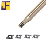 Indexable shoulder milling cutter for using RT07 inserts