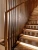 Import Indoor Stairs Design Customizable Modern Staircase Hardwood Stairs Solid Wood Tempered Glass from China