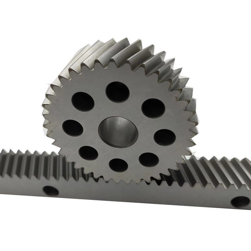 Industrial CNC transmission parts stainless steel DIN6 M5 helical gear rack