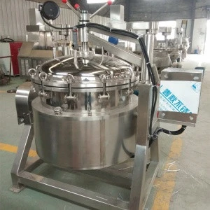 Industrial pressure cooker peanut vegetable gas large cooking equipment