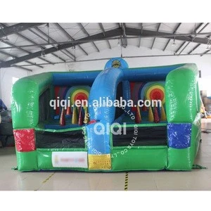 Inflatable floating ball with shooting