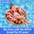 Import Intex 56262 Nutty Chocolate Floating Tire Donut Swimming Tube Inflatable Pool Toy from China