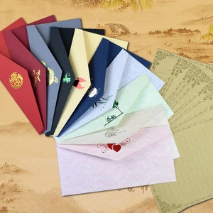 Invitations letter paper envelopes printing