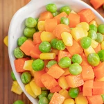 iqf 3 ways  frozen summer  mixed vegetables with best quality