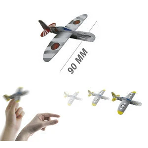 Jet set foam airplanes assembly toys DIY glider blind bag 10 designs mixed able to fly over 30 feet