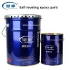 JIANBANG Satin look self leveling 100% solid epoxy floor paint for garage warehouse office