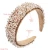 Import JINGLIANG Women Baroque Pearl Headband Hair Accessories High Quality Full Pearl Padded Hair Hoop Bridal Wedding Headbands from China