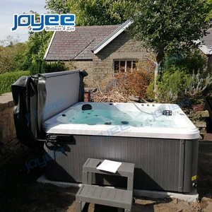JOYEE Hotel garden hot spring cold hydro spa outside massage SPA air bubble family home outdoor hot tub with jacuzzi function