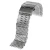 JUELONG Luxury Milanese Shark Mesh Silver Bracelet  Stainless Steel Apple Watch Band Strap