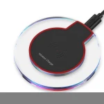 K9 Crystal Custom Mobile Cell Phone Auto Mini Portable Fast Charging Qi Fast Charge Wireless Charger
