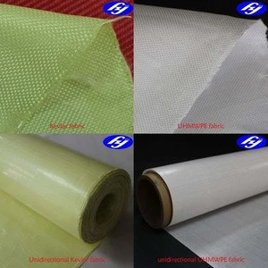 Kevlar / UHMWPE fiber plain / UD bulletproof fabric