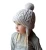 Import Kids Warm Knitted Hats Baby Pom Pom Hats Toddler Baby Earflap Winter Hat For Boys Girls from China