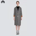 Korean Style Ladies Plus Size Faux Fur Winter Long Jacket Coats For Women Warm