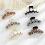 Korean version of hair ornaments candy hairpin hairpin temperamental girl joker grab clip half tie hairpin elegant wind clip edg