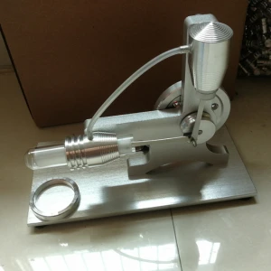 L-form Stirling Engine with Generator Model, Mini Stirling Engine Generator