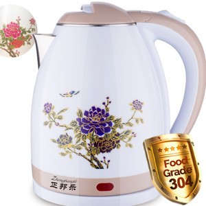 Large capacity hotel health pot heating element temperature electric water kettle