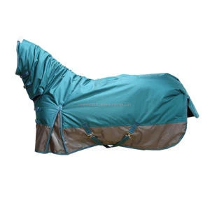 Latest 2020 New Design Wholesale Soft Warm Quick Dry  Rain Sheet Combo Horse Winter Rug - 600D