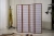 Import lattice room divider accordion room dividers Wooden screen partition from China
