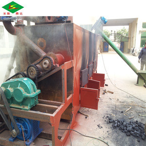 Lebanon continuous carbonization stove for making shisha charcoal