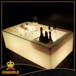 LED  bar table with ice bucket lighting