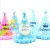 Import LED glowing birthday hat kids adult  happy birthday hat prince princess LED birthday hat from China