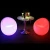 Import led light up cocktail plastic table and chair from China