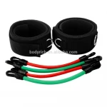 Leg Resistance Bands Speed Agility Training Strength Ankle Straps Jump Trainer with 4 Exercise Bands