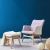 Import Leisure Living Room Sofa Chair Armchair With Wood Leg Base For Home Furniture from China
