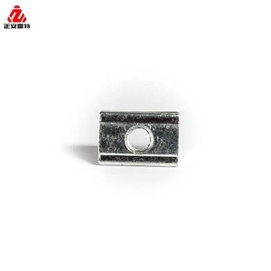 LEITE Roll-in Spring M8 T Nut, Roll Ball Elastic Nuts for 4040 Series Aluminum Extrusion Profile