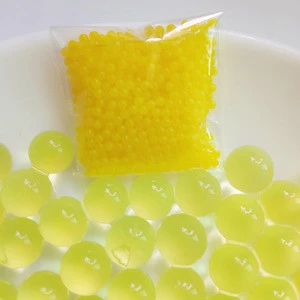 Lemon Yellow Crystal Mud Soil Water Beads for Decoration