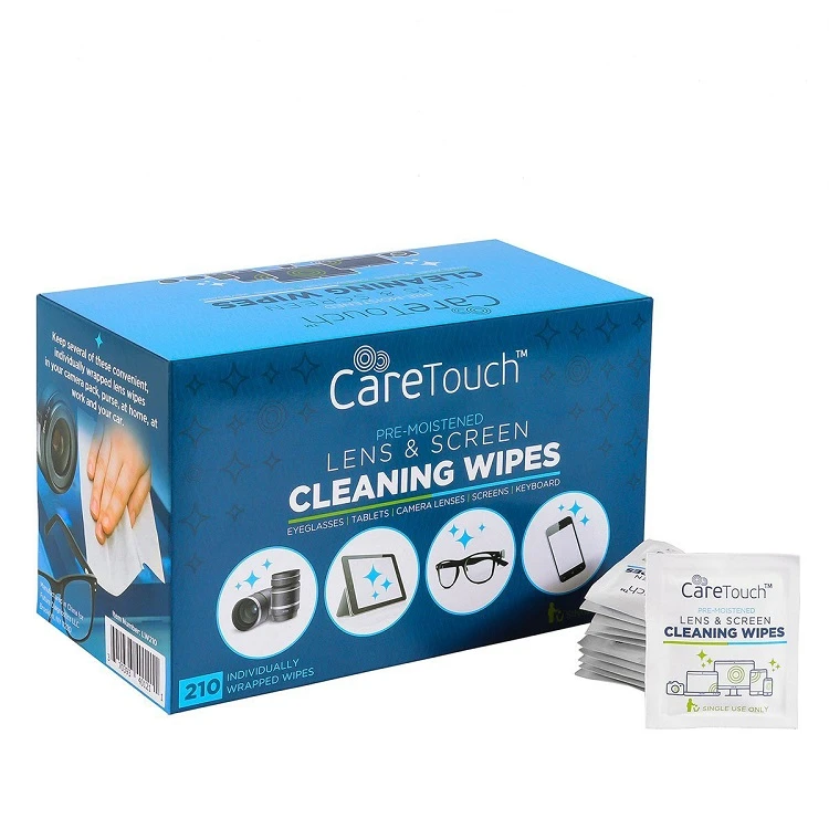 Lens cleaning wipes, Antibacterial Cell Phone Cleaning Wet Wipe