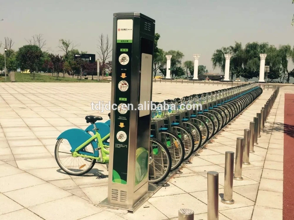 Less Maintenance Cost Self Service Urban Public Bike Sharing System With Shaft Drive No Chain Bicycles For Rental