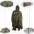 Import Light Weight PVC Coated Military Camo Ripstop Nylon poncho raincoat from China